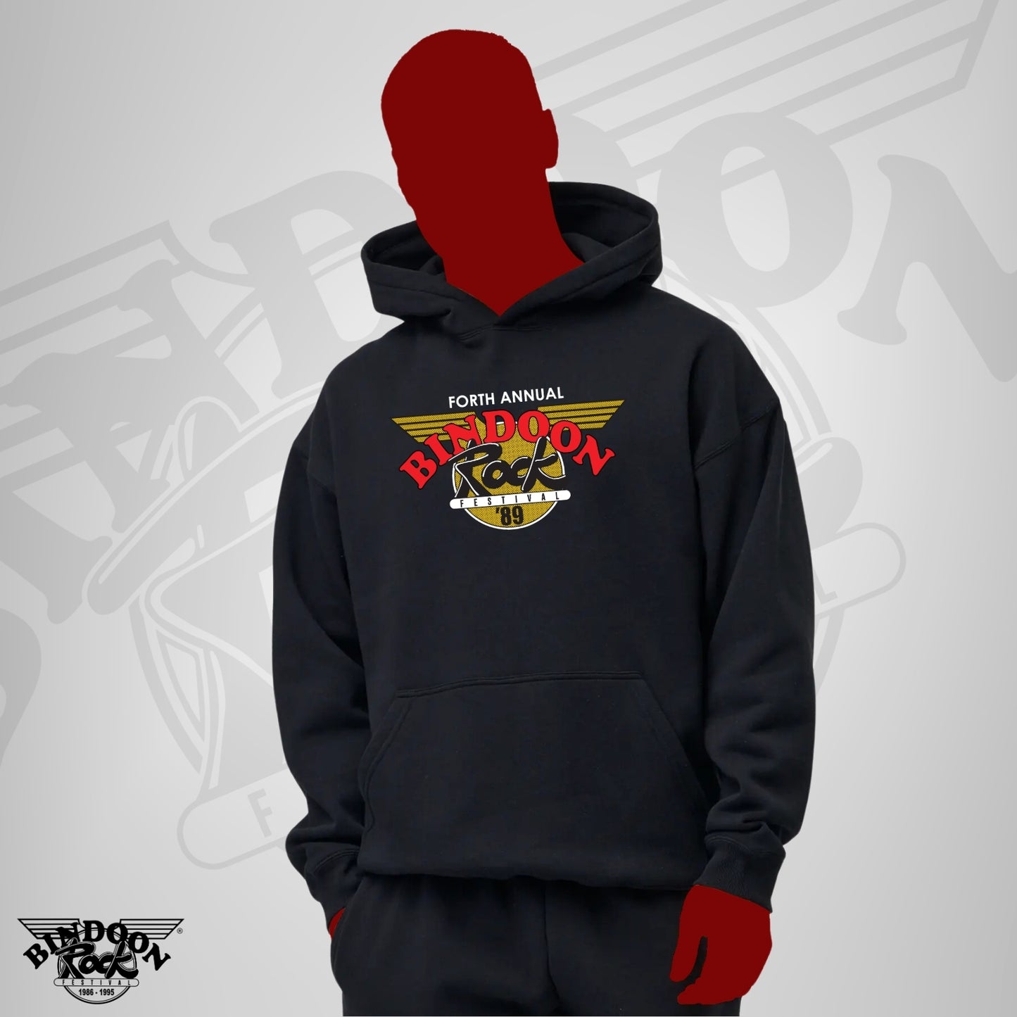 1989 Hoodie "Full Colour" Original Logo Print