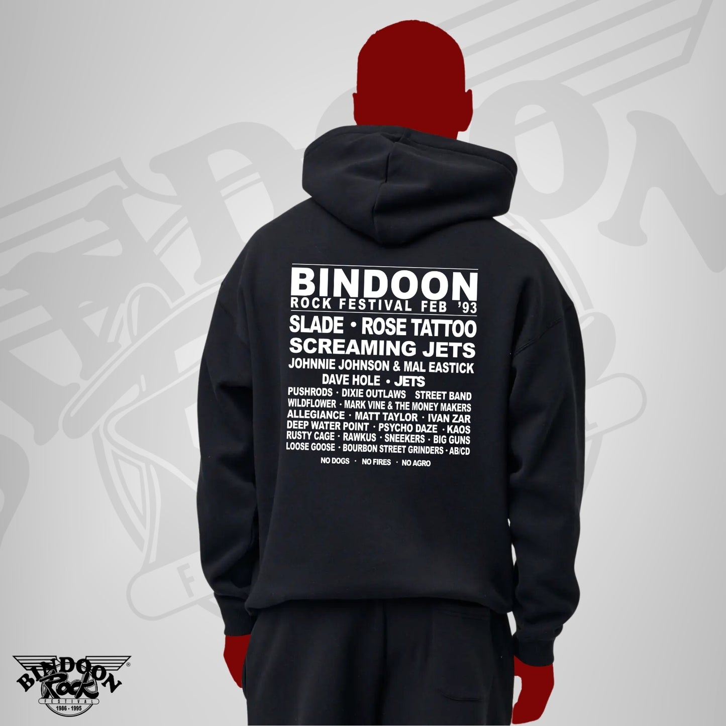 1993 Hoodie "Full Colour" Original Logo Print