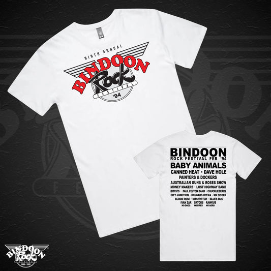 1994 Bindoon Rock "Full Colour" White T-Shirt