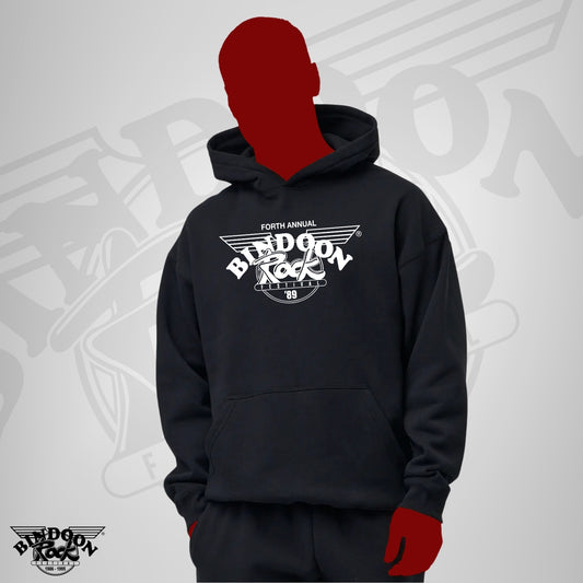 1989 Hoodie "Original" White One Colour Print