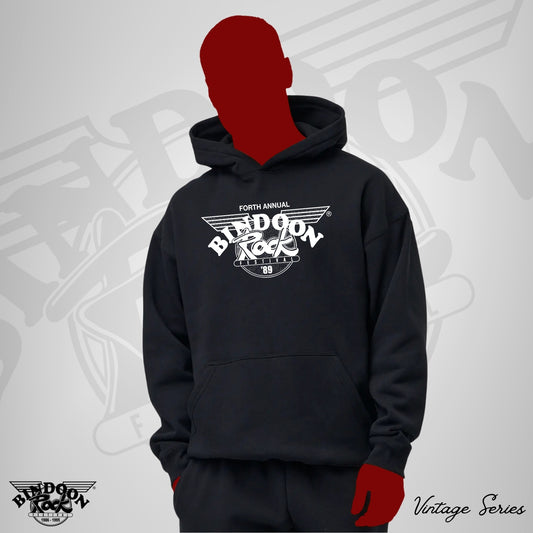 1989 Hoodie "Vintage" White One Colour Print
